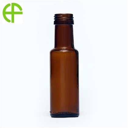 100ml brúnt hörfræolíu glerflaska