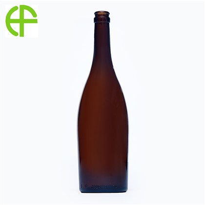750ml brúnt Quanrun bjórflaska 2#