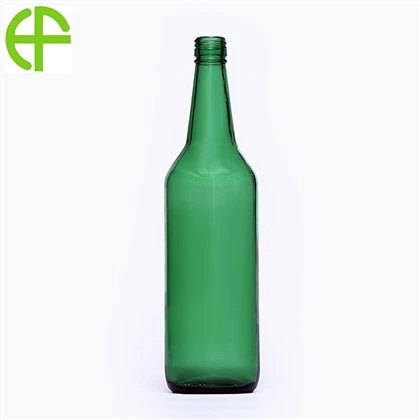 750ml Emerald Green HI áfengisglerflaska