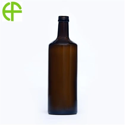 750ml Olive Green Phoenix olíu glerflaska